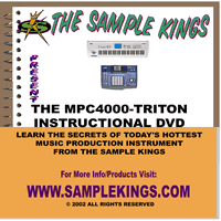 MPC4000-Triton instructional dvd